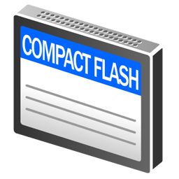 Icono para tarjeta de memoria Compact Flash